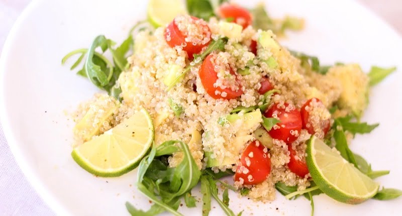 quinoa y chía ensalada